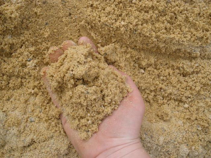 soorten zand 