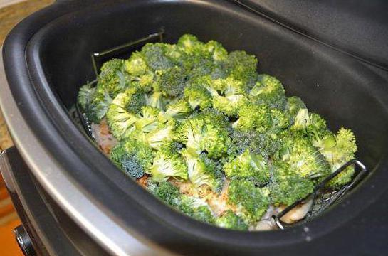 Broccoli gestoomd in een multivariate