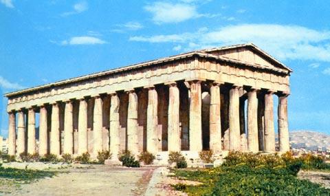 Tempel van de godin Athena