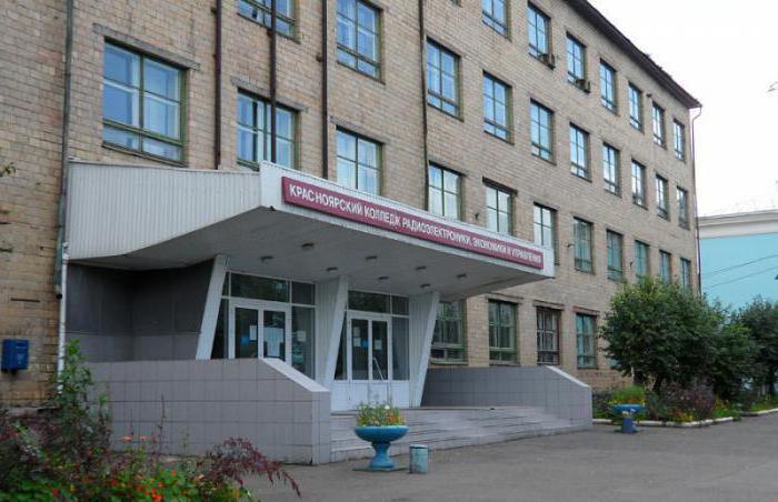 hogescholen van Krasnojarsk op basis van 9 klassen